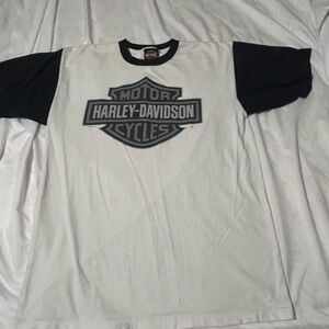 Harley Davidson Raglan Shirt L Smith Brothers Johnson City, TN
